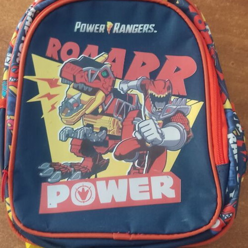 Power Rangers children's backpack used