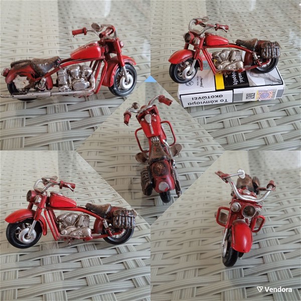  sillektiki chiropiiti metalliki miniatoura motosikleta