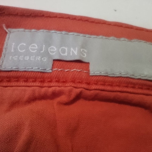 Iceberg orange Capri pants size 28, vintage 00's
