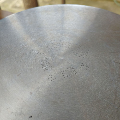 Μαγειρικό σκεύος Kuhn Rikon inox 18/10 22cm σαν καινούργιο