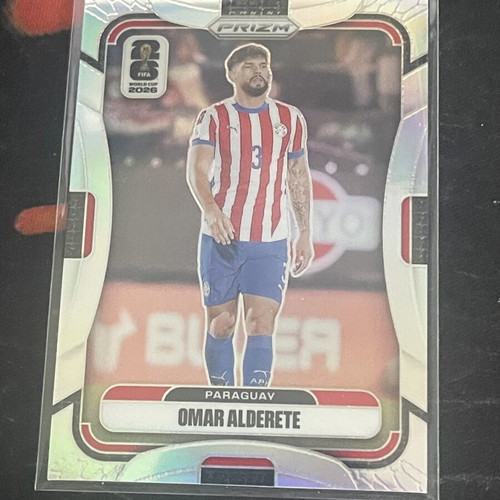 Omar Alderete Panini Prizm World Cup card like new