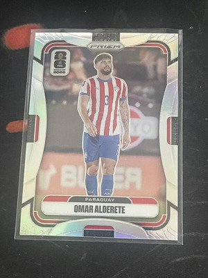 Omar Alderete Panini Prizm World Cup card like new