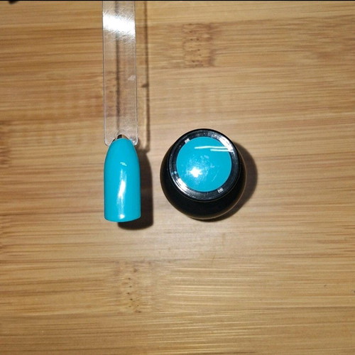 Turquoise semi-permanent nail polish QBD 12 ml new