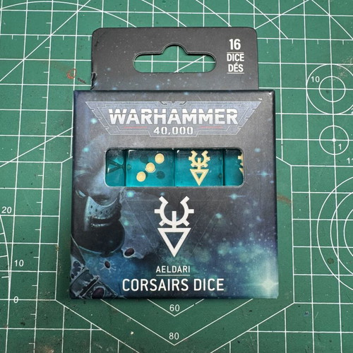 Corsairs Dice Warhammer 40,000 like new