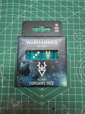 Corsairs Dice Warhammer 40,000 like new