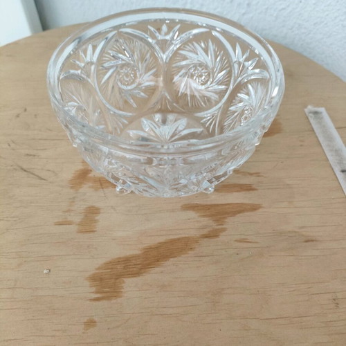 Decorative glass bowl like new