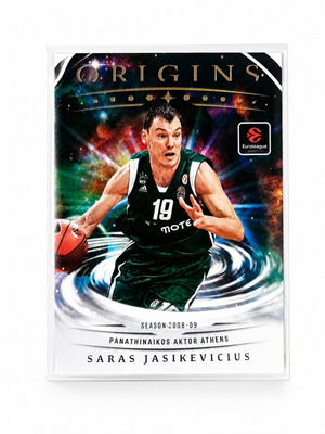 Sarunas Jasikevicius Origins 2025-26 Panathinaikos base card