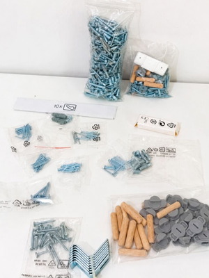 Mixed Furniture Fixings and Hardware Bundle like new