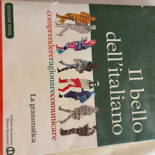 Italian books used, set of 10