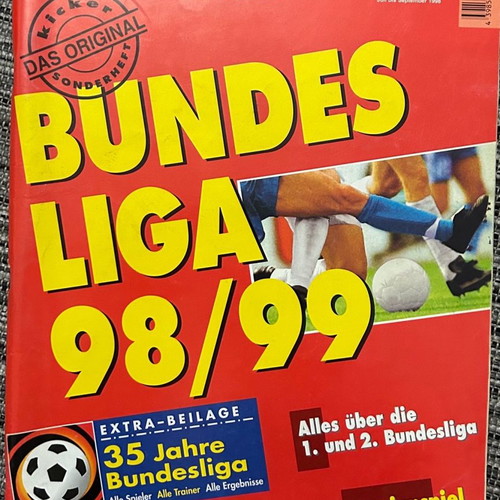 Kicker Annual Almanac 1998-1999, West Germany Edition Magazine