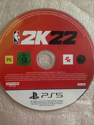 Nba 22 for PS5 used in good condition