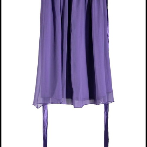 Cocktail strapless dress used, size S-M, purple