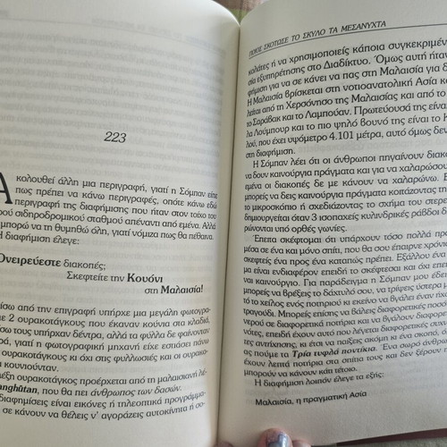 Who Killed the Dog at Midnight book like new, Greek