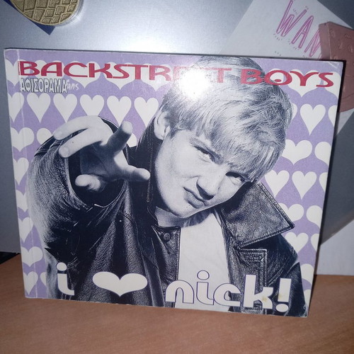 Backstreet Boys Nick Carter collectible booklet used
