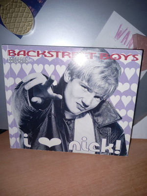 Backstreet Boys Nick Carter collectible booklet used