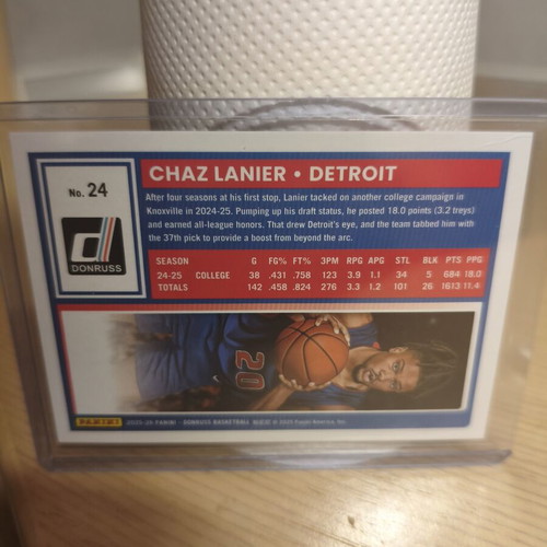 Chaz Lanier 117/125 Rated Rookie Donruss Card new