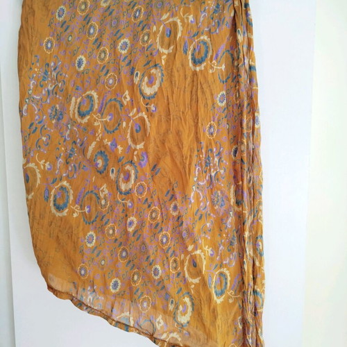 Scarf used with pattern