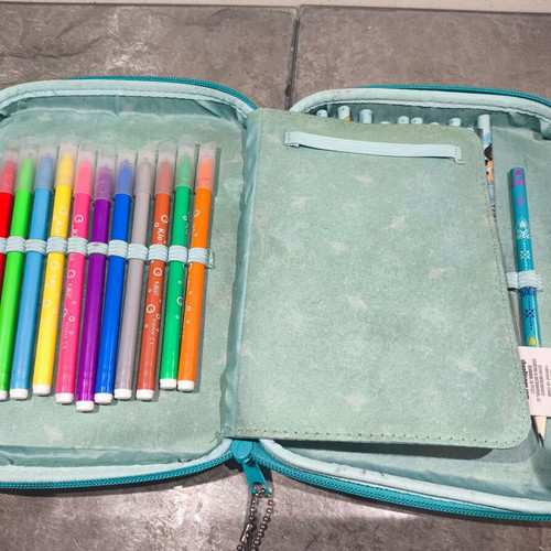 Princess Jasmine and Aladdin Pencil Case used, original Disney store