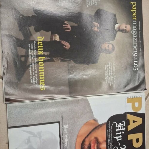 Paper Magazine set of 3, like new