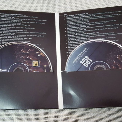Sold Out 2XCD used, rock compilation