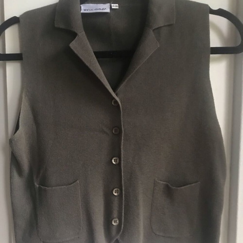 Miss Selfridge women's top like new, size S/M, khaki