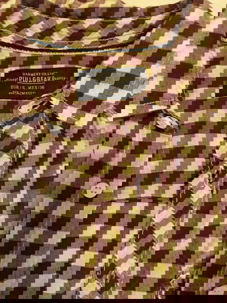 Ανδρικό καρό πουκάμισο pull&bear