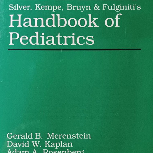Handbook of Pediatrics like new, English edition