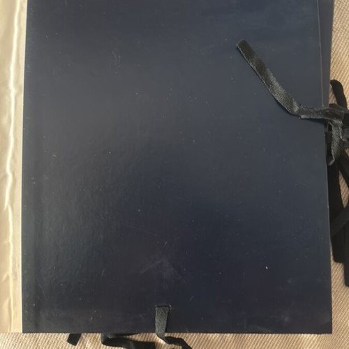 Folder with cords and plastic spine, pack of 12, 27x37 cm new