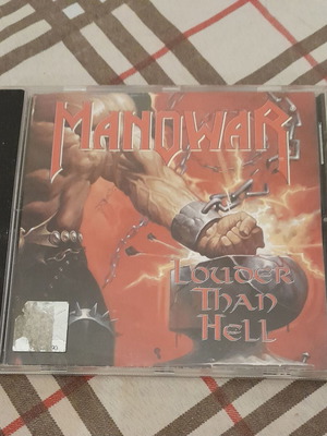 Manowar Louder Than Hell CD like new, metal
