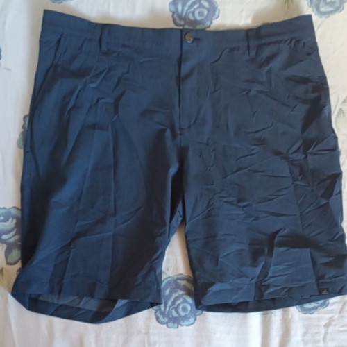 Adidas Ultimate365 Herringbone Golf Shorts, navy blue, XL