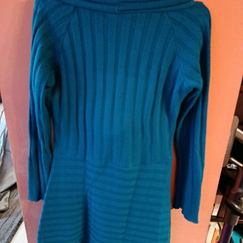 Blue blouse dress like new, size M