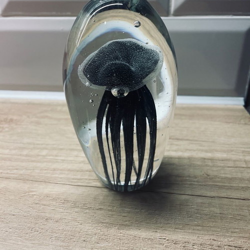 Murano glass jellyfish collectible used decoration