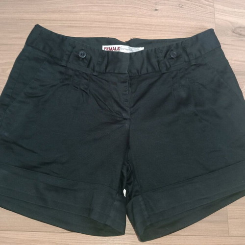 Fabric shorts Medium like new, black
