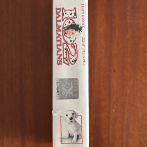102 Dalmatians VHS tape with Greek subtitles, Walt Disney