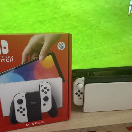 Nintendo Switch console with 128GB memory card