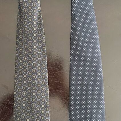 Set of 2 men's ties Pierre Cardin and Andrew’s Ties like new