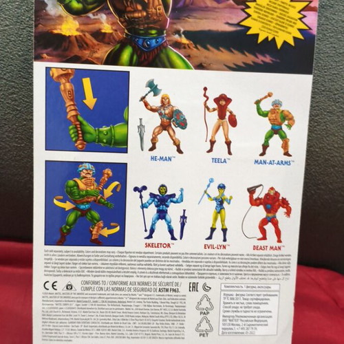 Masters of the Universe Man-At-Arms MOTU Origins new, sealed