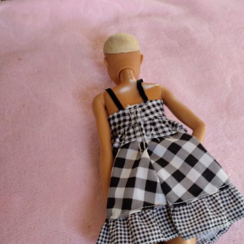 Barbie doll 2015 used with small mark on head