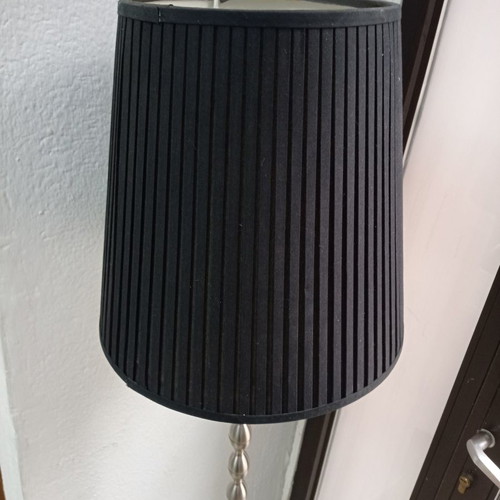 IKEA floor lamp used with black lampshade