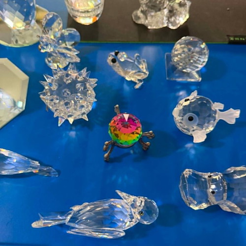 Swarovski decorative crystal figurines, set of 14