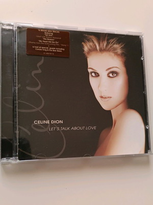 Celine Dion Let's Talk About Love CD like new, authentic & collectible