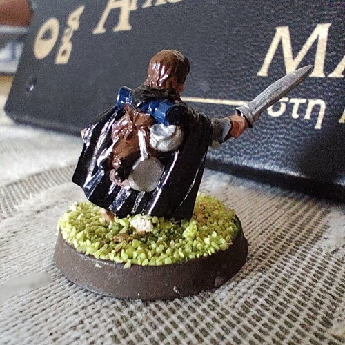 Samwise Gamgee metal miniature used, Games Workshop Lord of the Rings SBG