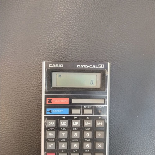 Casio Data-Cal 50 Calculator and Data Calendar new
