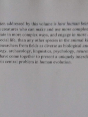Tools, Language and Cognition in Human Evolution used book