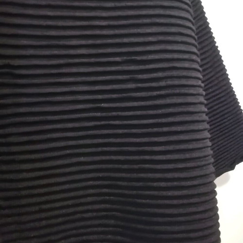 Mango women's blouse like new, black knitted crop top with 3/4 sleeves