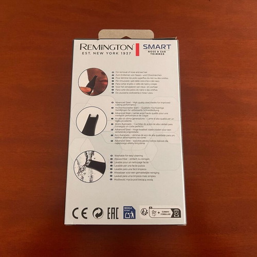 Remington trimmer for nose and ears sealed