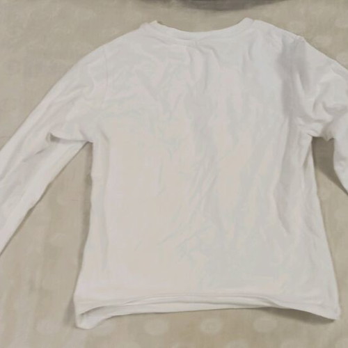 Zara long-sleeve shirt for girl white like new