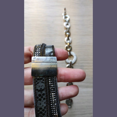 Bracelet set like new, two pieces