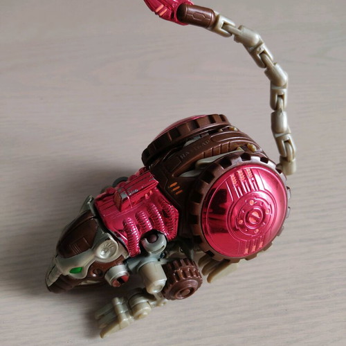 Beast Wars Ratrap figure used, mouse form