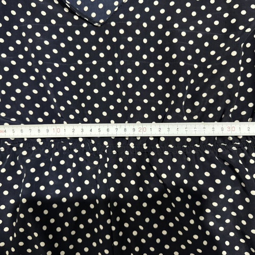 Zara polka dot romper like new, medium size, white and blue